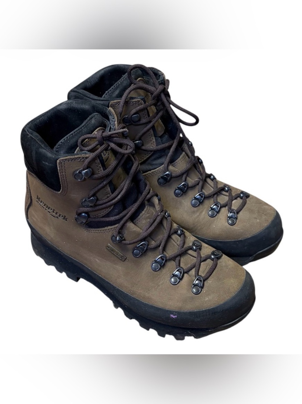Kenetrek Hardscrabble LT Hiker Boots 420-HK Men’s 10M Brown Leather Waterproof